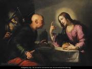 The Supper at Emmaus - Bernardo Strozzi
